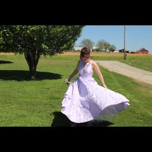 Sherri Hill 51073 Lavender dress